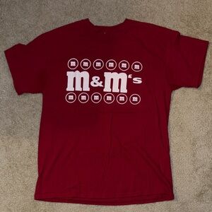 M&M'S Classic Red Short Sleeve Tee